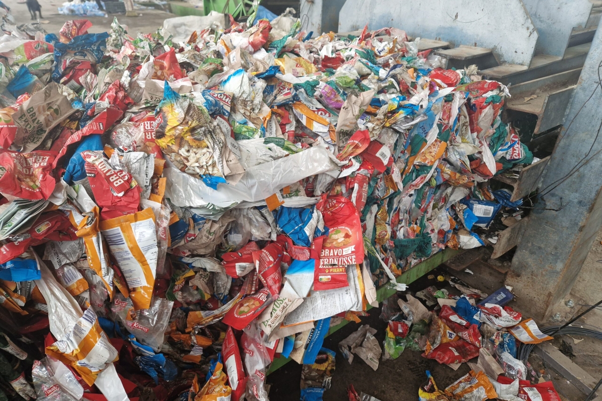 Waste packaging